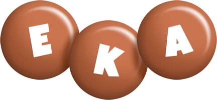 Eka candy-brown logo