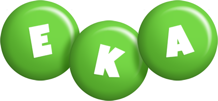 Eka candy-green logo