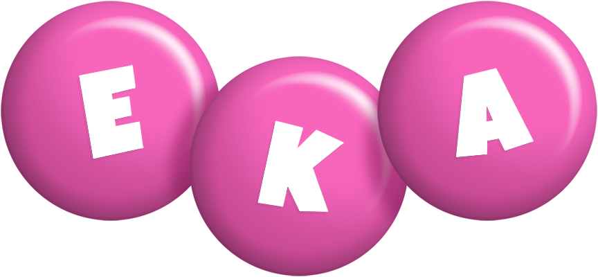 Eka candy-pink logo