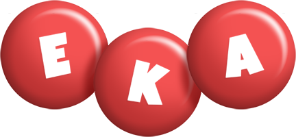 Eka candy-red logo