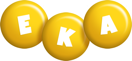 Eka candy-yellow logo
