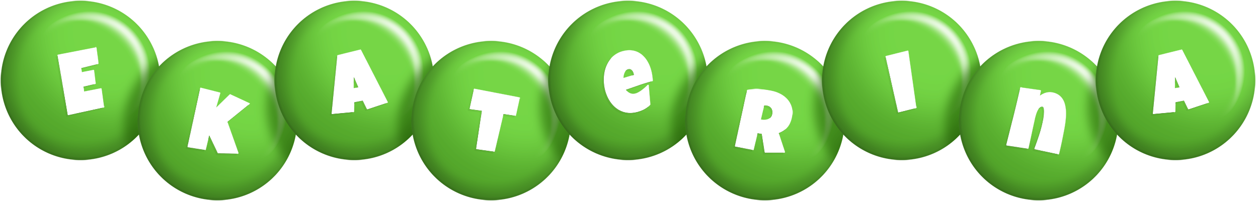 Ekaterina candy-green logo