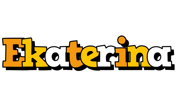 Ekaterina cartoon logo