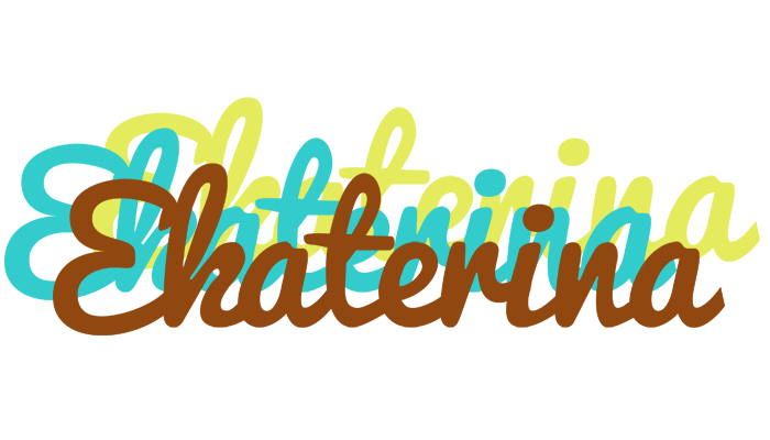Ekaterina cupcake logo