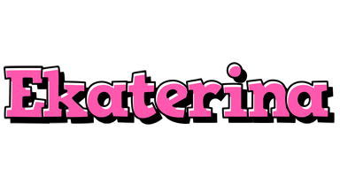 Ekaterina girlish logo