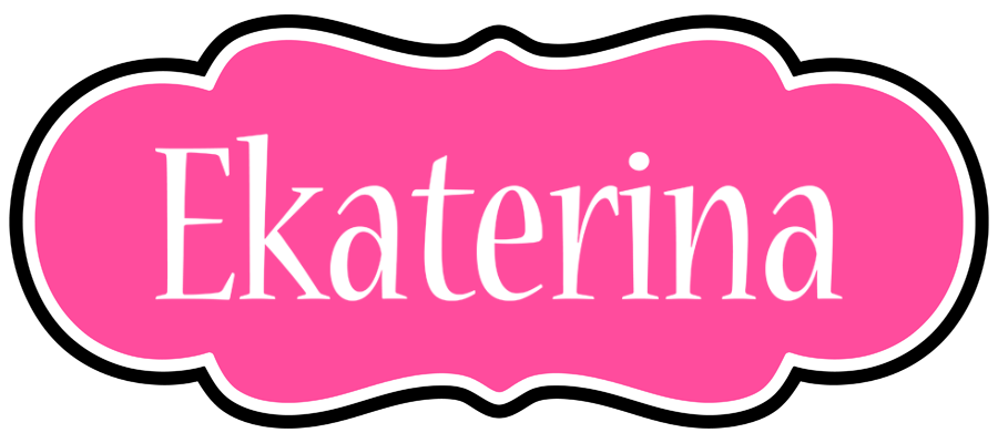 Ekaterina invitation logo
