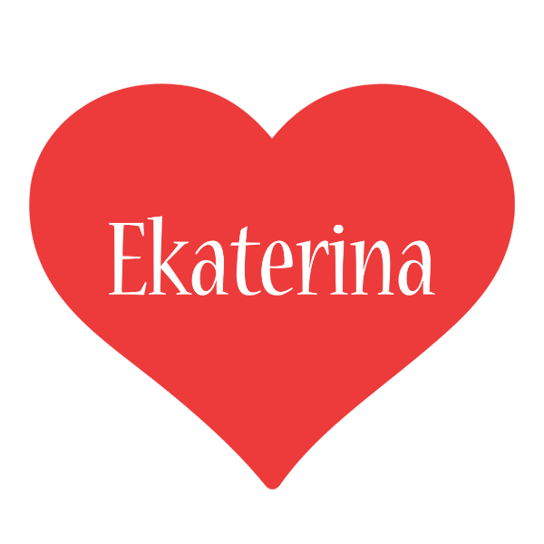 Ekaterina love logo