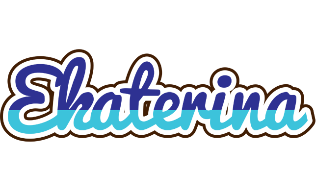 Ekaterina raining logo