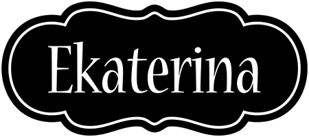 Ekaterina welcome logo