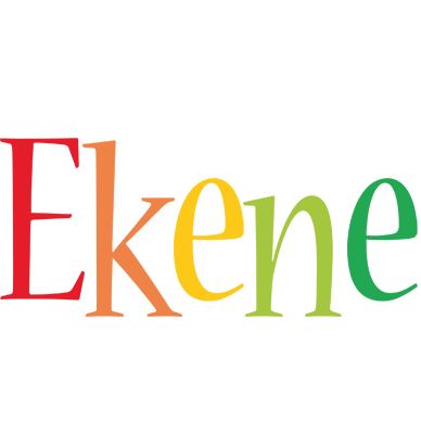 Ekene birthday logo
