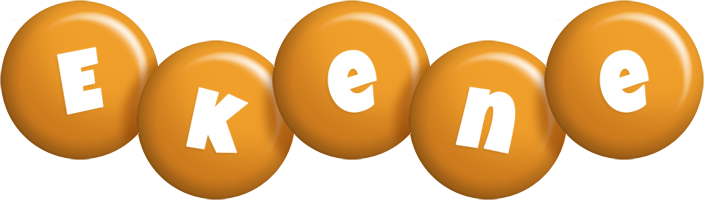 Ekene candy-orange logo