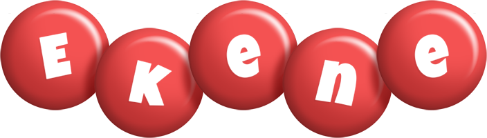 Ekene candy-red logo