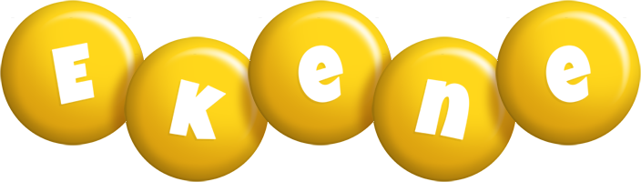 Ekene candy-yellow logo