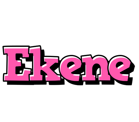 Ekene girlish logo
