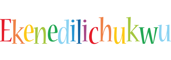 Ekenedilichukwu birthday logo