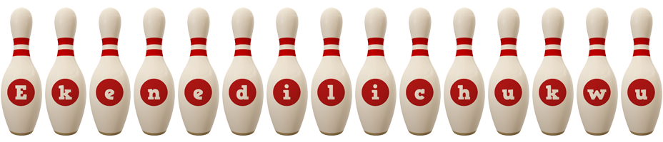 Ekenedilichukwu bowling-pin logo