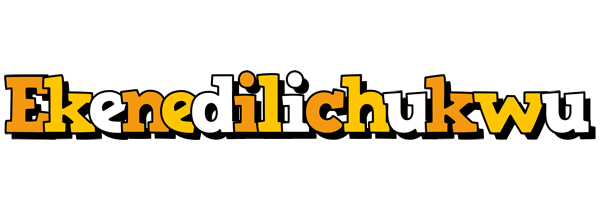 Ekenedilichukwu cartoon logo