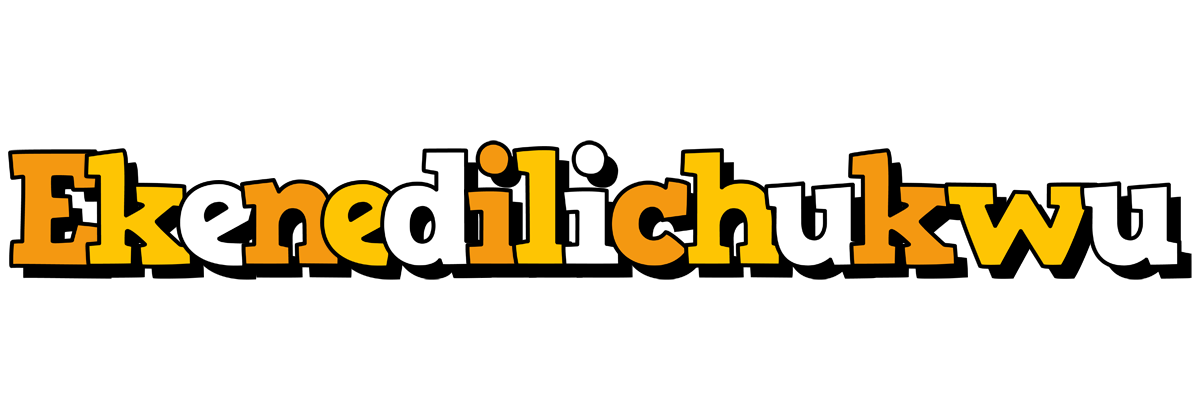 Ekenedilichukwu cartoon logo