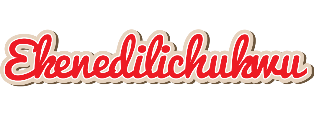 Ekenedilichukwu chocolate logo