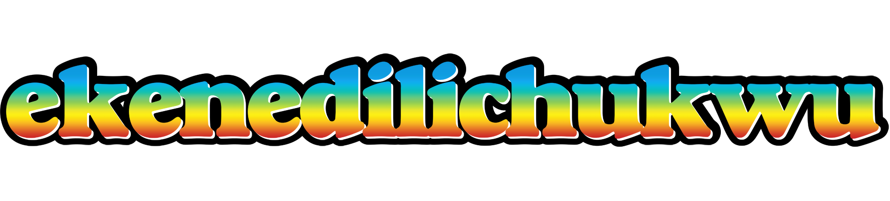 Ekenedilichukwu color logo