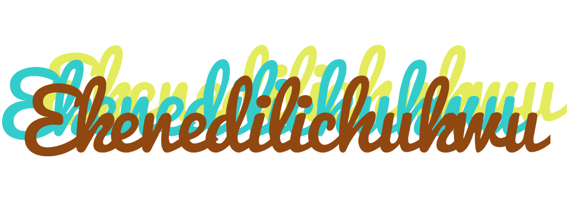 Ekenedilichukwu cupcake logo