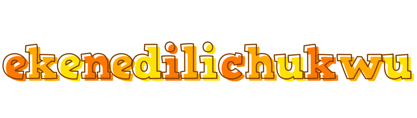 Ekenedilichukwu desert logo