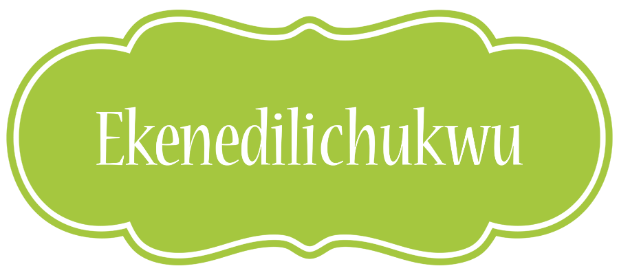 Ekenedilichukwu family logo