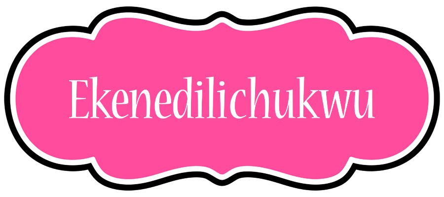 Ekenedilichukwu invitation logo