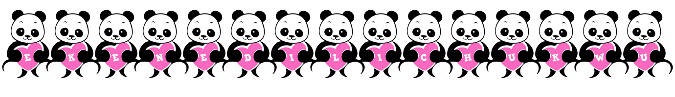 Ekenedilichukwu love-panda logo