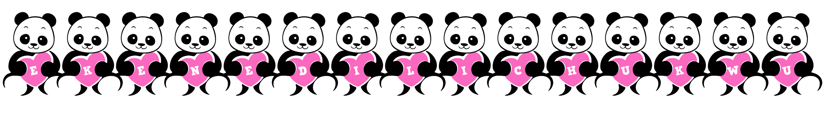 Ekenedilichukwu love-panda logo