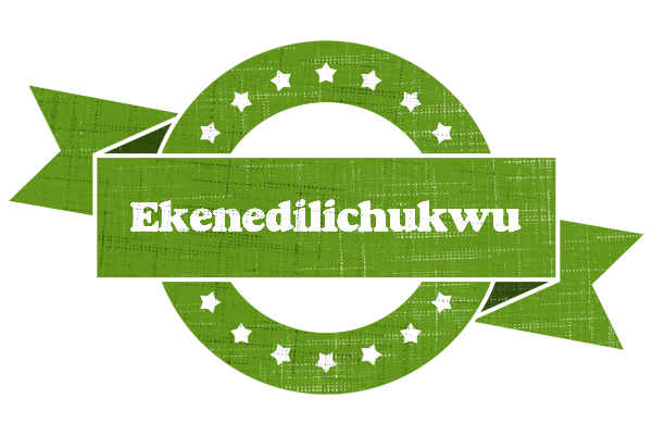 Ekenedilichukwu natural logo