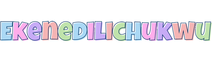 Ekenedilichukwu pastel logo