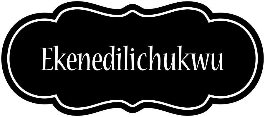 Ekenedilichukwu welcome logo