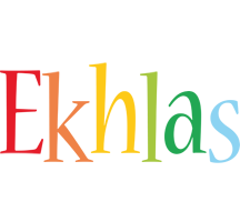 Ekhlas birthday logo