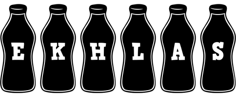 Ekhlas bottle logo