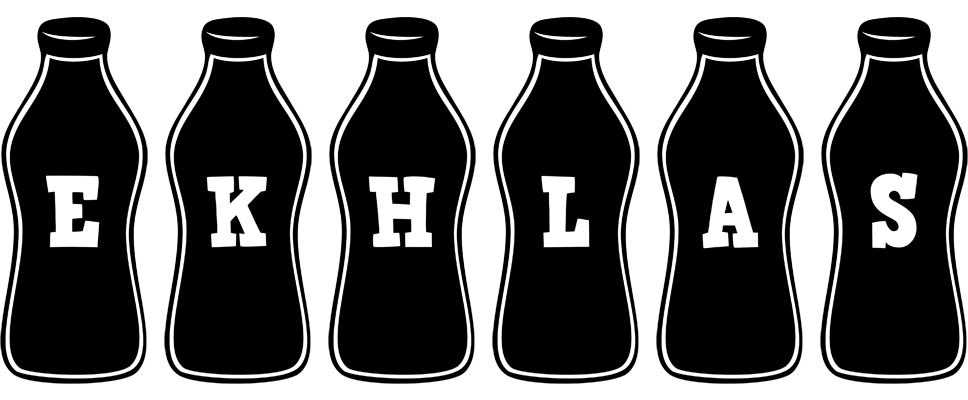 Ekhlas bottle logo