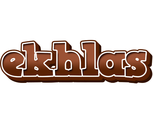 Ekhlas brownie logo