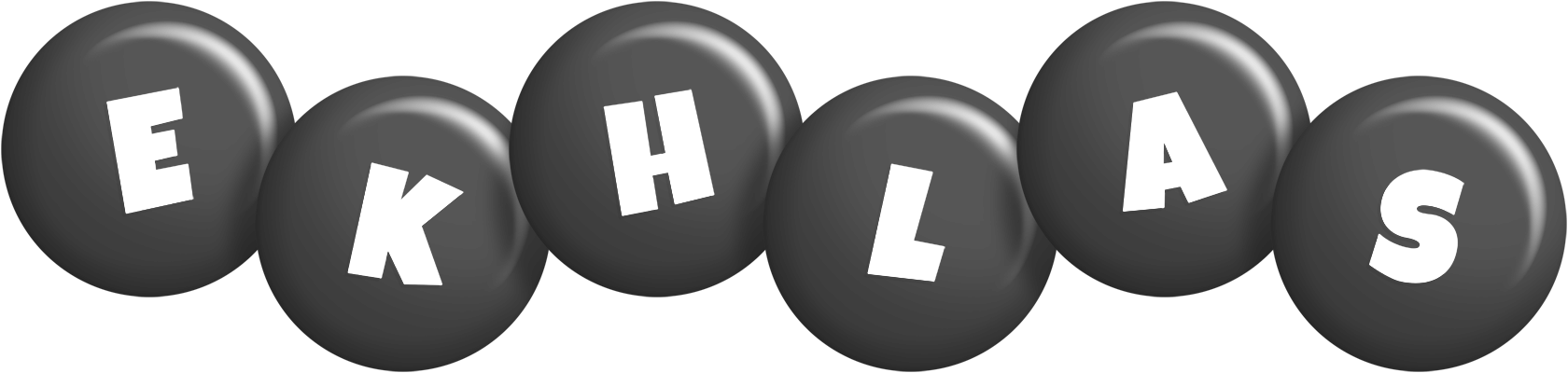 Ekhlas candy-black logo