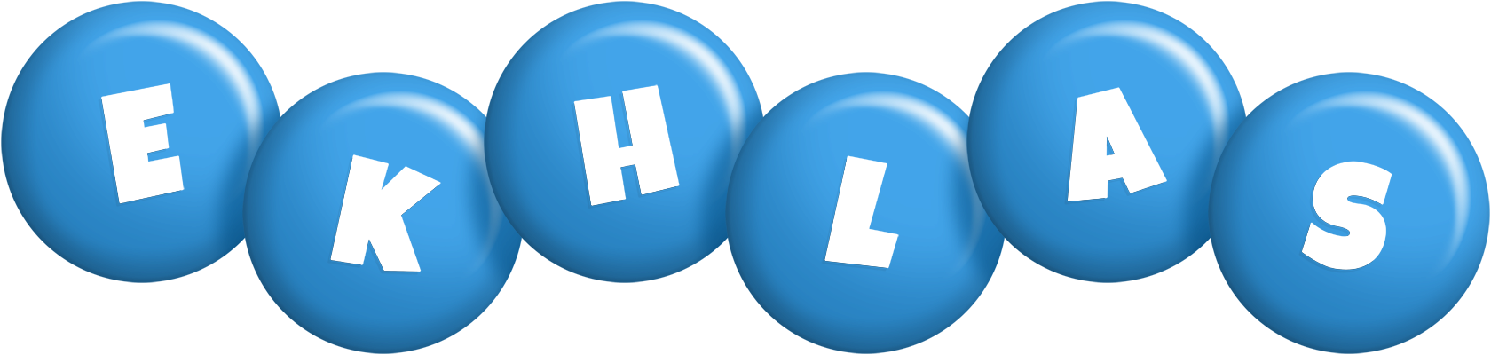Ekhlas candy-blue logo