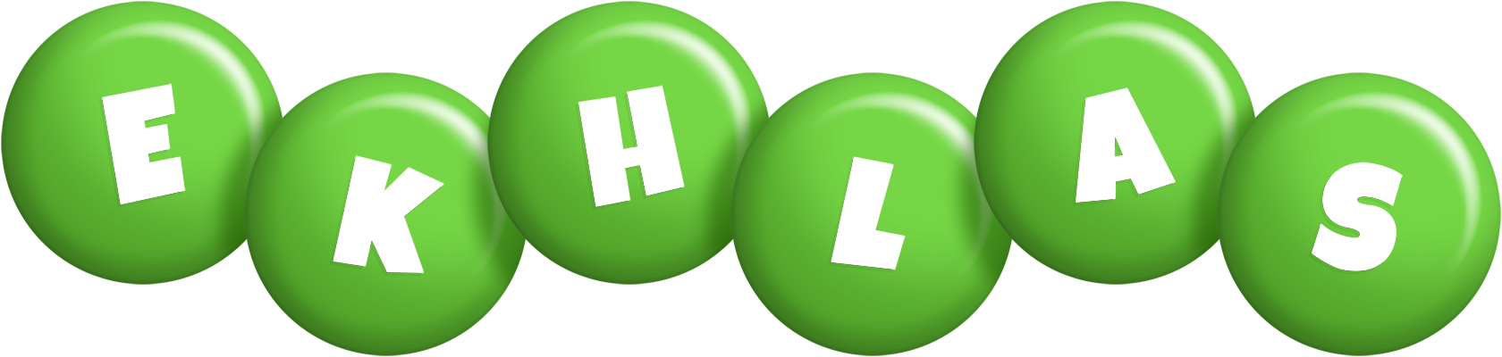 Ekhlas candy-green logo