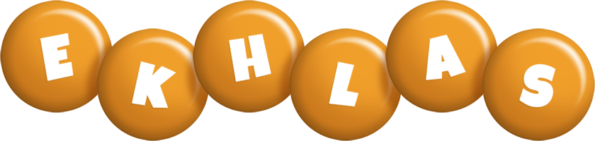 Ekhlas candy-orange logo