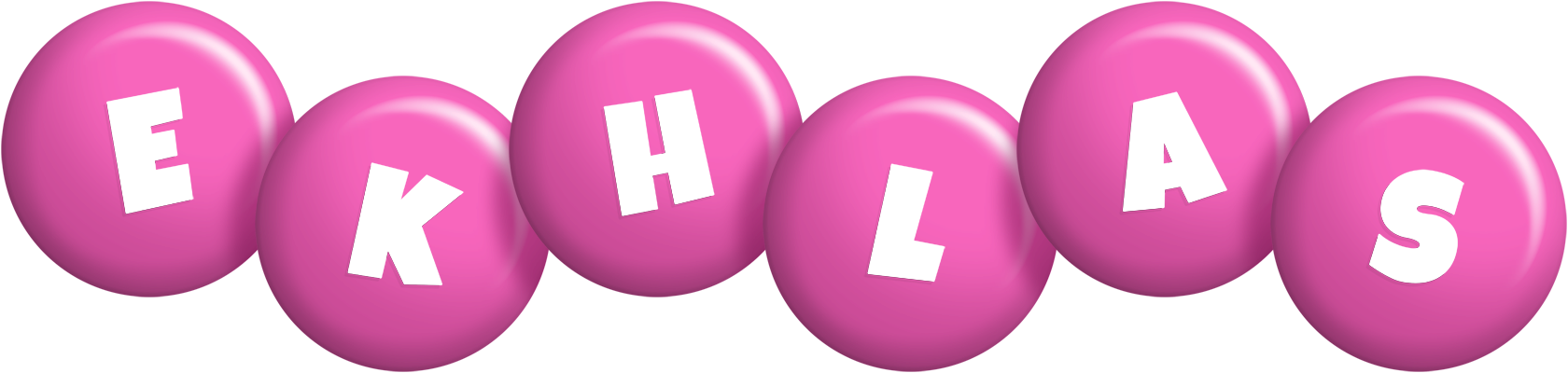 Ekhlas candy-pink logo