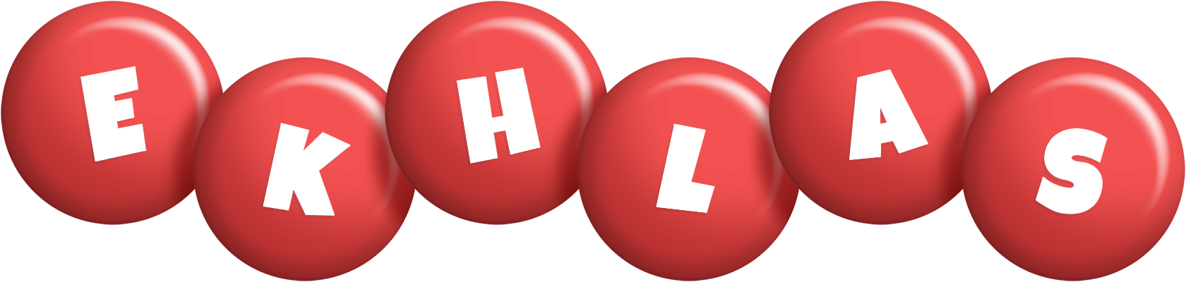 Ekhlas candy-red logo