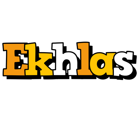 Ekhlas cartoon logo