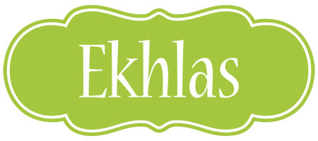 Ekhlas family logo