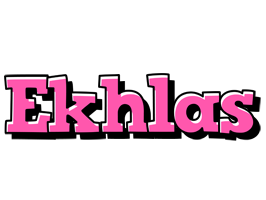 Ekhlas girlish logo