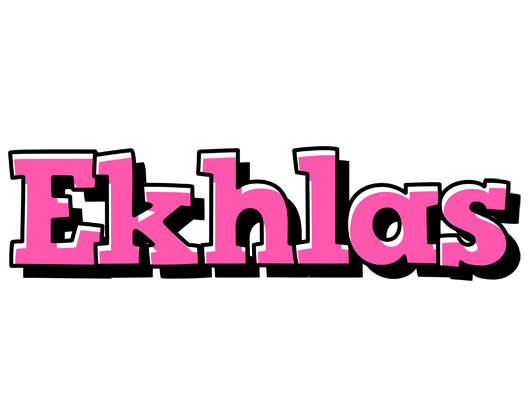 Ekhlas girlish logo