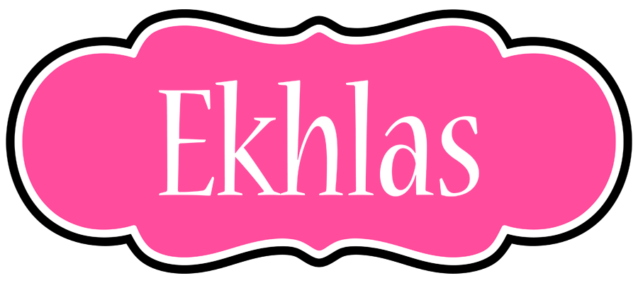 Ekhlas invitation logo