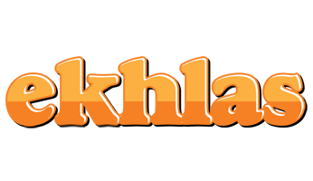 Ekhlas orange logo