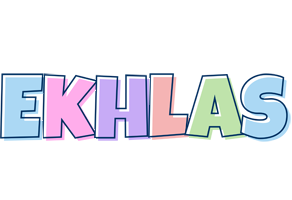 Ekhlas pastel logo